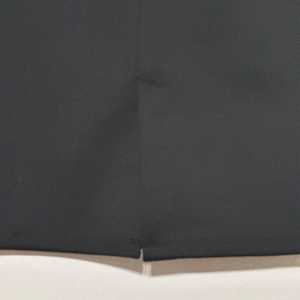 NEW! Black Swan Classic Black Pencil‎ Skirt With Leather Details  Size 27 NWT - Picture 6 of 9